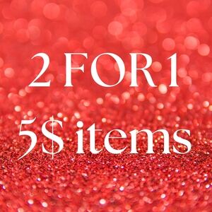 [2 FOR 1] Deal On 5$ Items